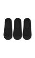 Pack 3 Calcetin Invisible,NEGRO